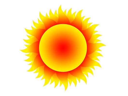 Sun Wall Decal 2