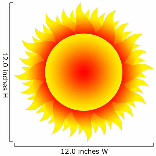 Sun Wall Decal
