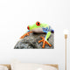 Frog on a Rock Isolated Wall Decal