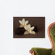 Vanilla Beans with Flowers Wall Decal