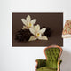 Vanilla Beans with Flowers Wall Decal