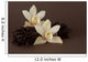 Vanilla Beans with Flowers Wall Decal