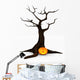 Jack-o-lantern Spooky Halloween Tree Wall Decal