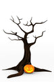 Jack-o-lantern Spooky Halloween Tree Wall Decal