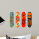 Skateboard Design Pack with Wall Decal