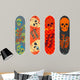Skateboard Design Pack with Wall Decal