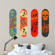 Skateboard Design Pack with Wall Decal