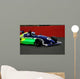 Race Car Driving through Wall Decal