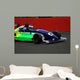 Race Car Driving through Wall Decal