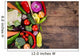 Vegetables Wooden Table Wall Decal