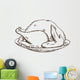 Thanksgiving turkey Wall Decal