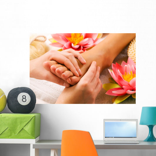Feet Massage Wall Mural