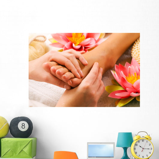 Feet Massage Wall Mural