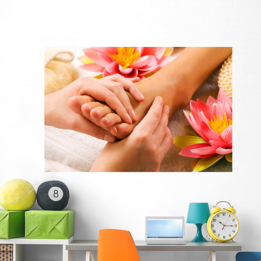 Feet Massage Wall Mural