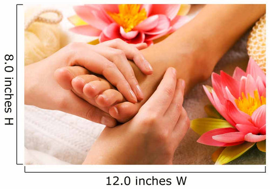 Feet Massage Wall Mural