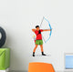 Athlete Archery Vector Sign Wall Decal