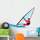 Windsurfing vector sign Wall Decal