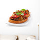 Bruschetta caponata with raisins and pine nuts decorated with a  Wall Decal