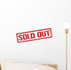 sold out Wall Decal
