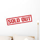 sold out Wall Decal