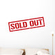 sold out Wall Decal