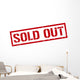 sold out Wall Decal