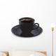 Cup of coffee isolated. Vector illustration Wall Decal