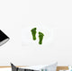 Ecological footprints Wall Decal