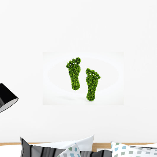 Ecological footprints Wall Decal