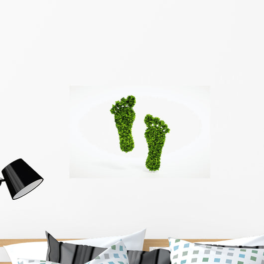 Ecological footprints Wall Decal