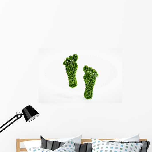 Ecological footprints Wall Decal