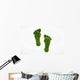Ecological footprints Wall Decal