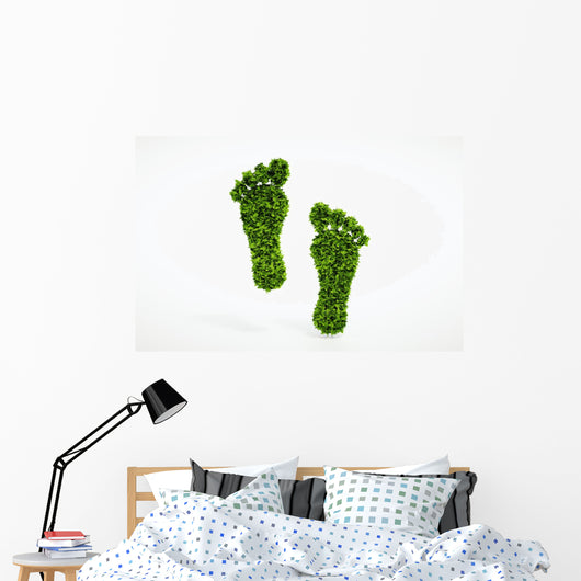 Ecological footprints Wall Decal