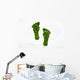 Ecological footprints Wall Decal