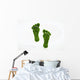 Ecological footprints Wall Decal