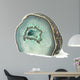 Green Agate Geode Rock Wall Decal