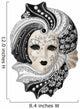 Mask Venetian Wall Decal