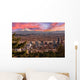Beautiful Vista Portland Oregon Wall Decal