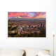 Beautiful Vista Portland Oregon Wall Decal