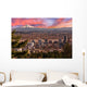 Beautiful Vista Portland Oregon Wall Decal