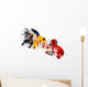 Siamese Fighting Fish Wall Decal