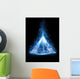 magic glass pyramid Wall Mural