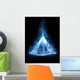 magic glass pyramid Wall Mural