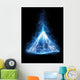 magic glass pyramid Wall Mural