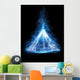 magic glass pyramid Wall Mural