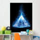 magic glass pyramid Wall Mural