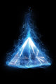 Magic Glass Pyramid Wall Decal