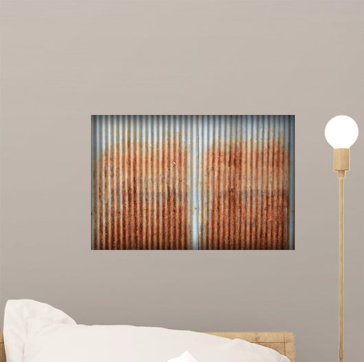 Old Zinc Texture Rusty Wall Decal