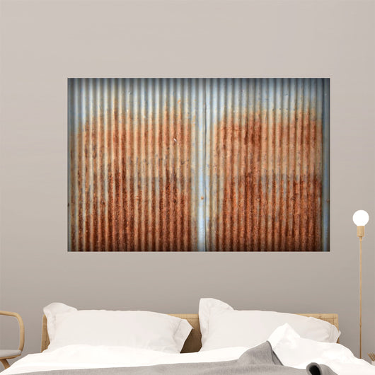 Old Zinc Texture Rusty Wall Decal