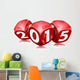 Dice 2015 Happy New Year Wall Decal